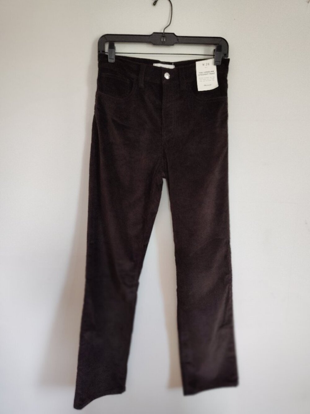 Madewell The Longline Straight Corduroy Pant